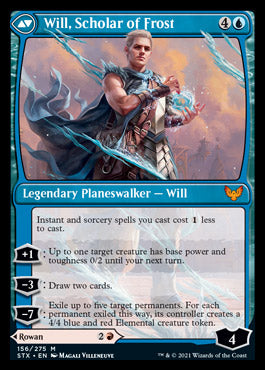 Rowan, Scholar of Sparks // Will, Scholar of Frost [Strixhaven: School of Mages] | Total Play