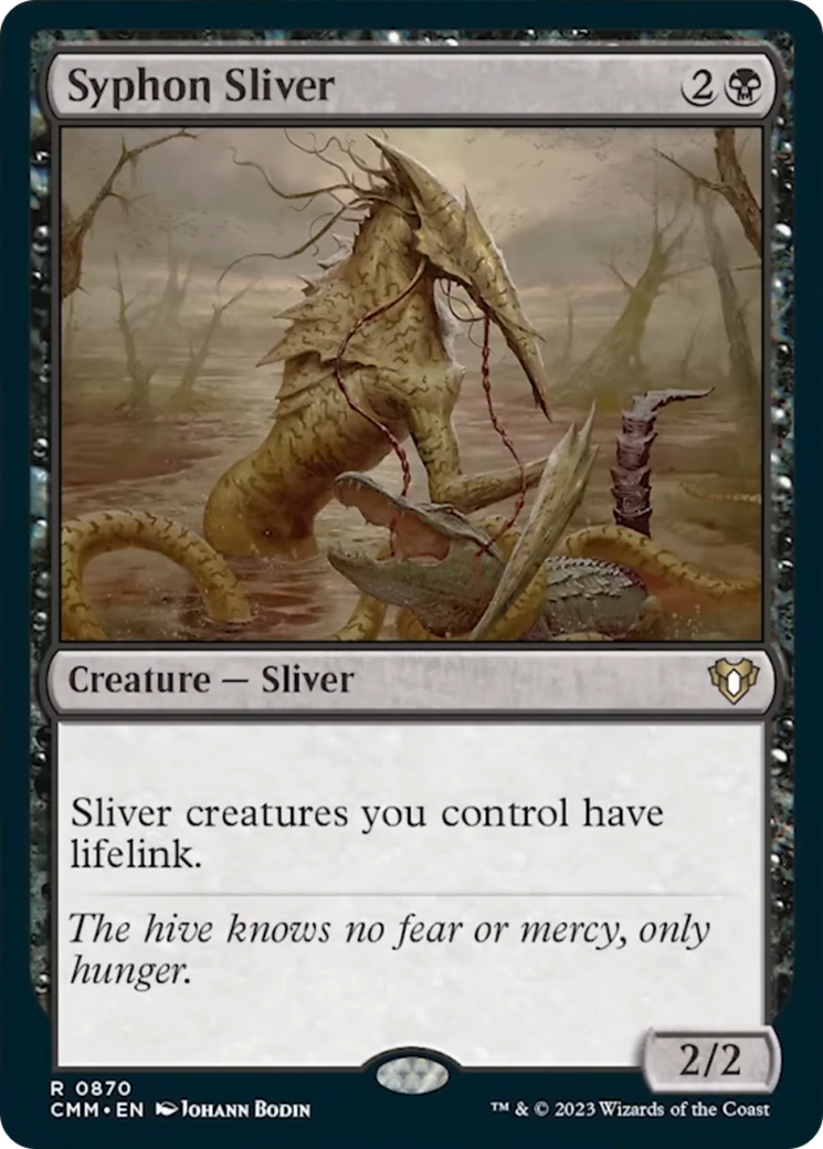 Syphon Sliver [Commander Masters] | Total Play