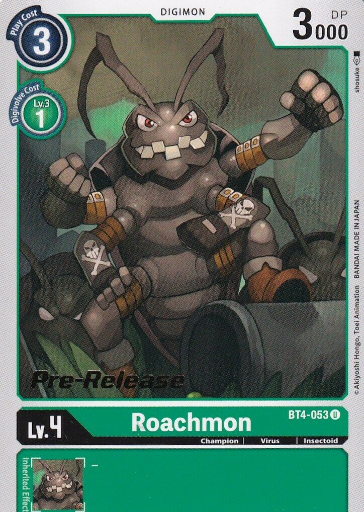 Roachmon [BT4-053] [Great Legend Pre-Release Promos] | Total Play