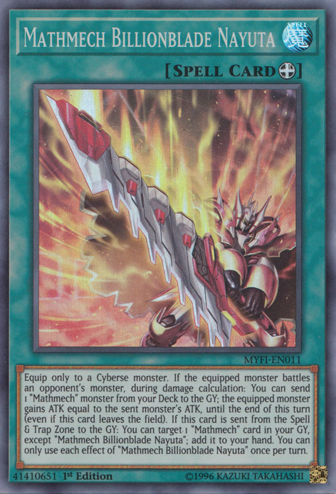 Mathmech Billionblade Nayuta [MYFI-EN011] Super Rare | Total Play
