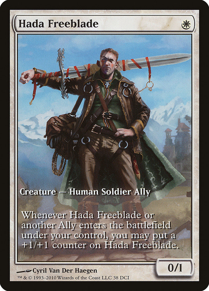 Hada Freeblade (Extended Art) [Worldwake Promos] | Total Play