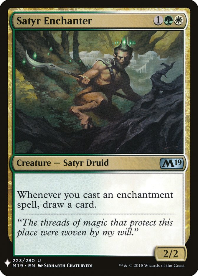 Satyr Enchanter [Mystery Booster] | Total Play