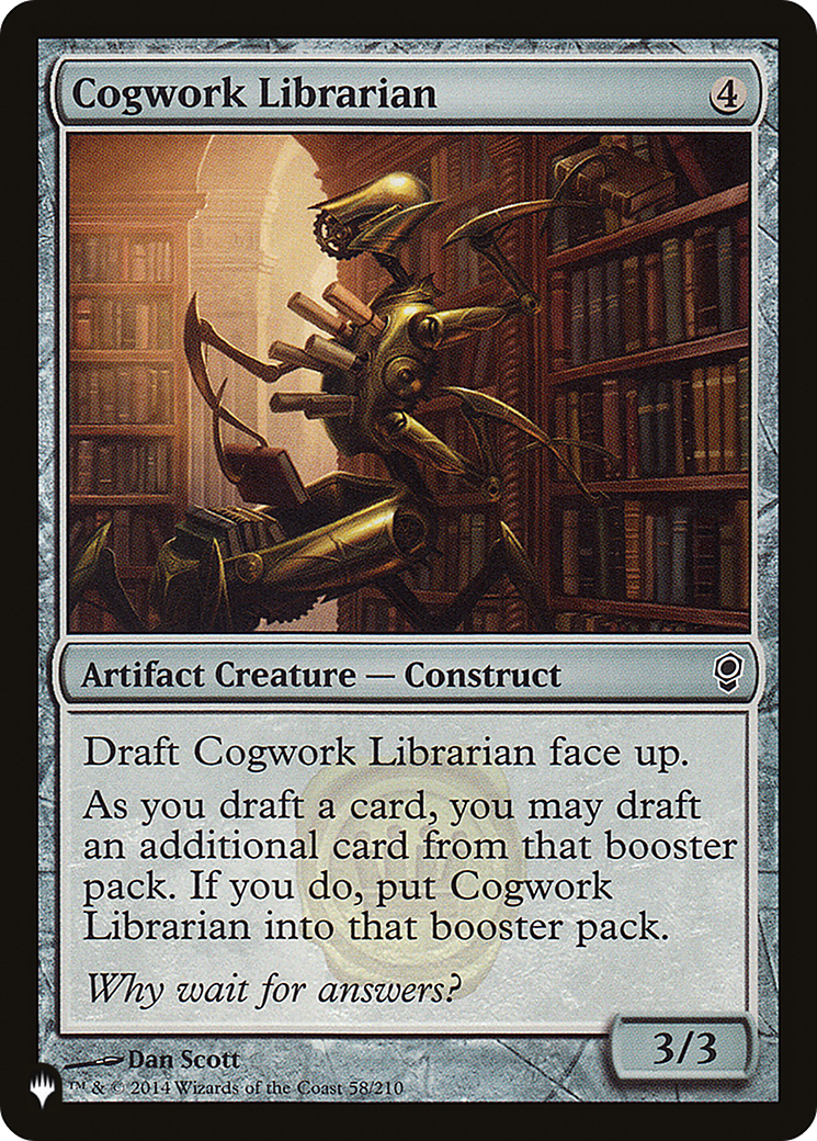 Cogwork Librarian [The List] | Total Play