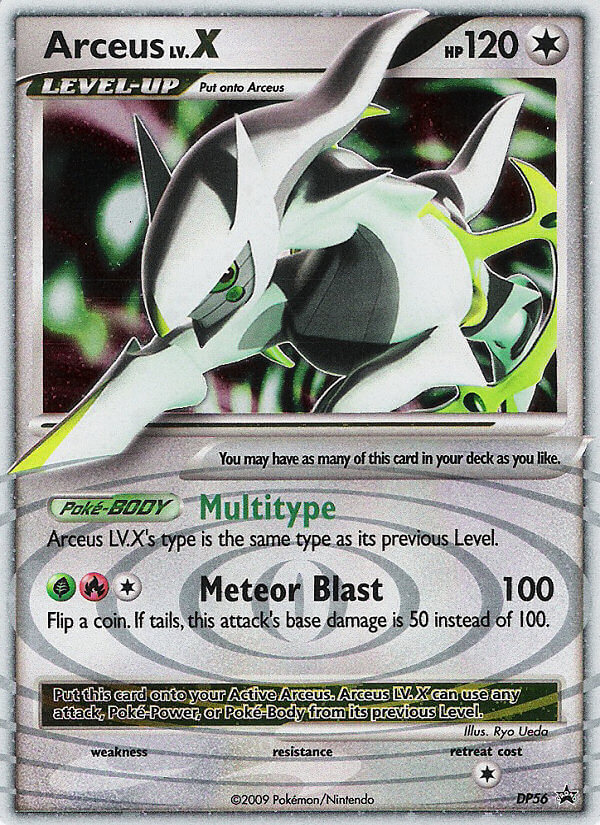 Arceus LV.X (DP56) [Diamond & Pearl: Black Star Promos] | Total Play