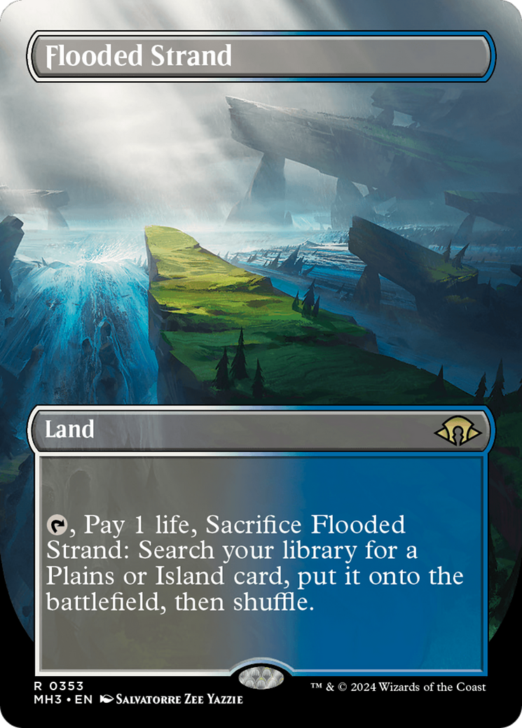 Flooded Strand (Borderless) [Modern Horizons 3] | Total Play