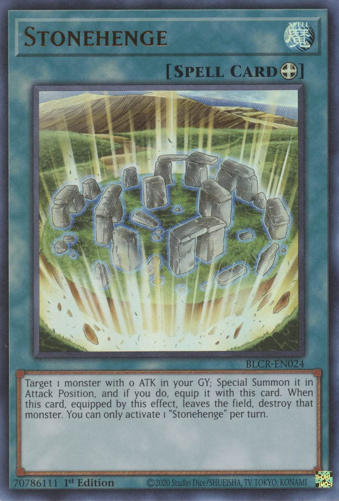 Stonehenge [BLCR-EN024] Ultra Rare | Total Play