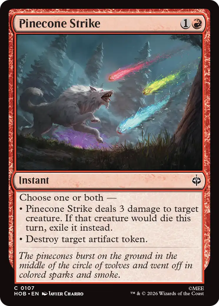 Pinecone Strike [The Hobbit] | Total Play