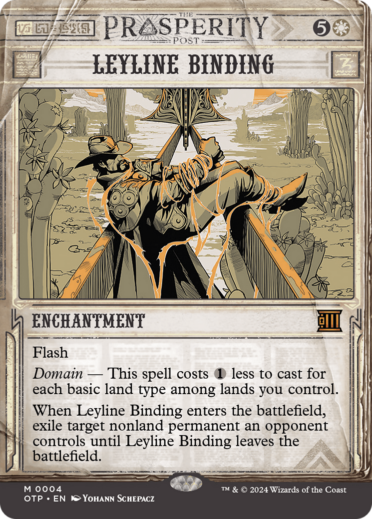 Leyline Binding [Outlaws of Thunder Junction: Breaking News] | Total Play