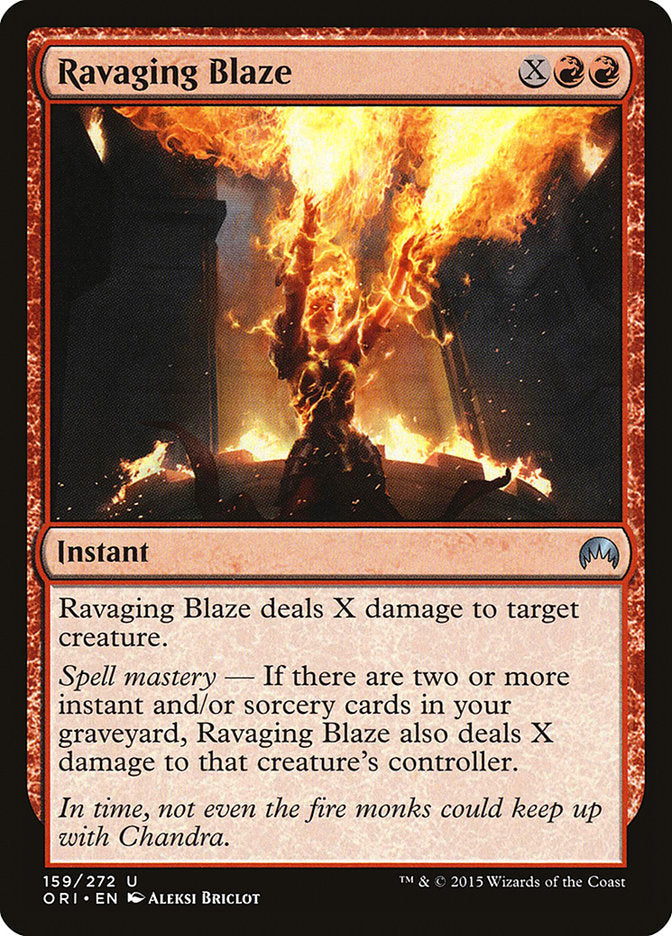 Ravaging Blaze [Magic Origins] | Total Play