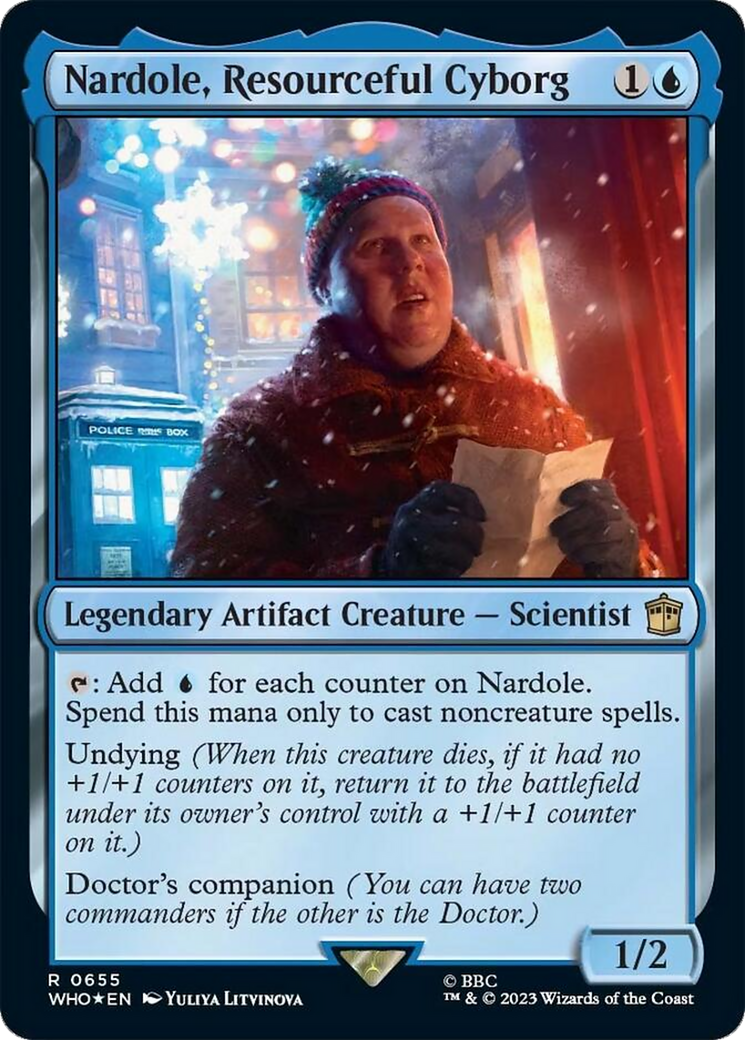 Nardole, Resourceful Cyborg (Surge Foil) [Doctor Who] | Total Play