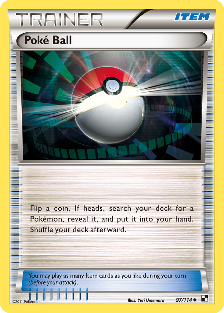 Poke Ball (97/114) [Black & White: Base Set] | Total Play
