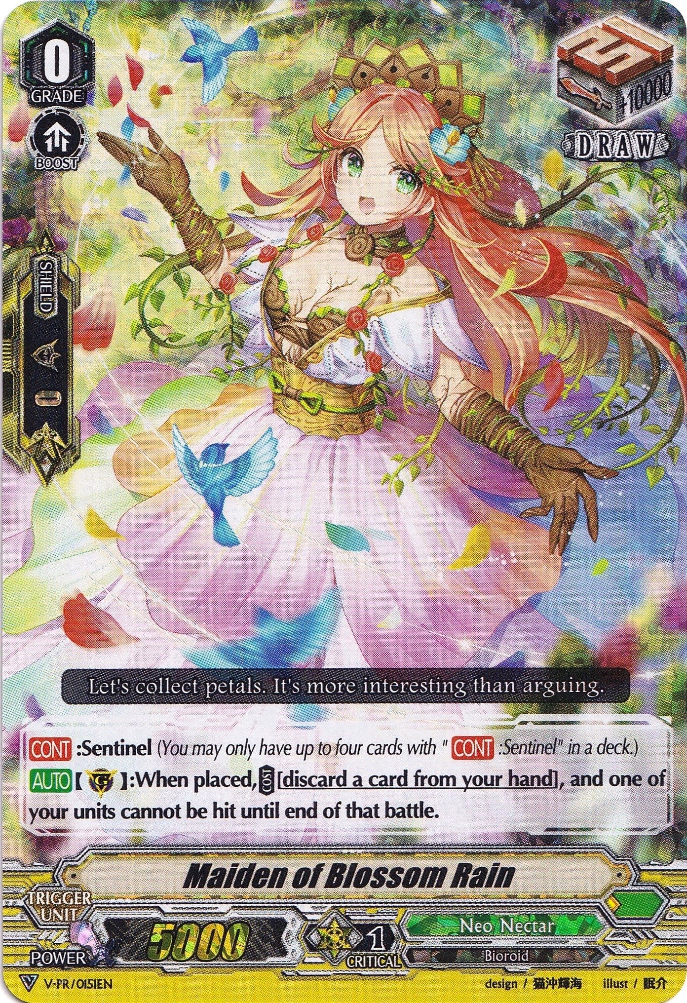 Maiden of Blossom Rain (V-PR/0151EN) [V Promo Cards] | Total Play