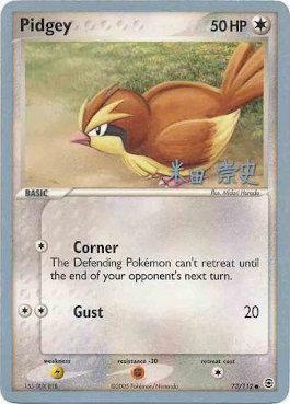 Pidgey (73/112) (Dark Tyranitar Deck - Takashi Yoneda) [World Championships 2005] | Total Play