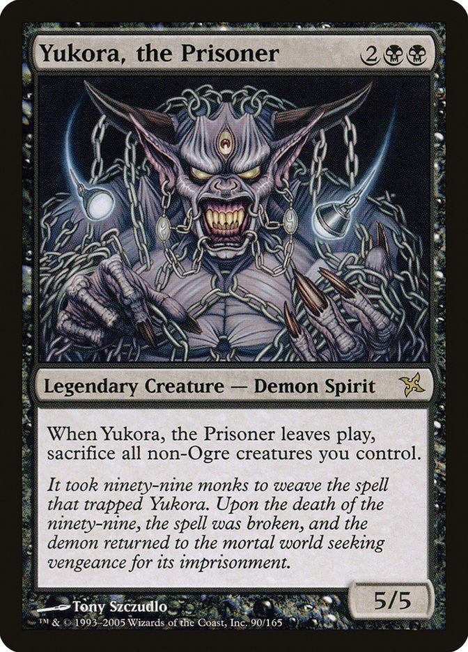 Yukora, the Prisoner [Betrayers of Kamigawa] | Total Play