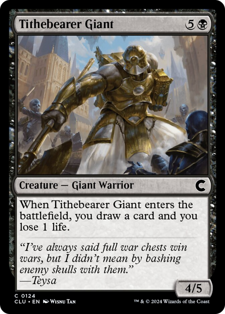 Tithebearer Giant [Ravnica: Clue Edition] | Total Play