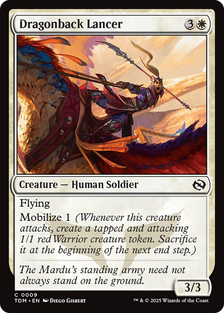 Dragonback Lancer [Tarkir: Dragonstorm] | Total Play