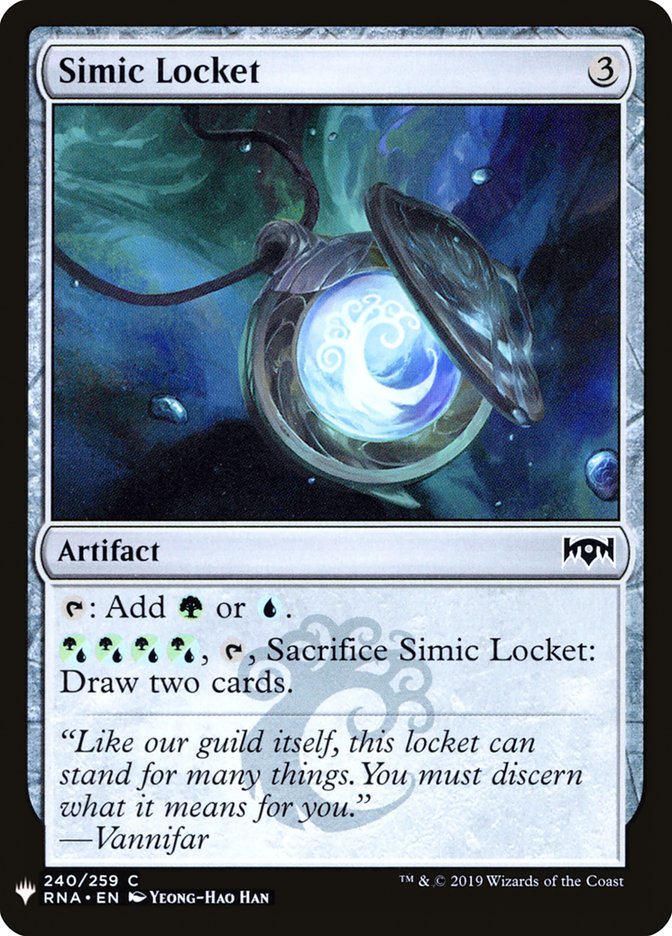 Simic Locket [Mystery Booster] | Total Play