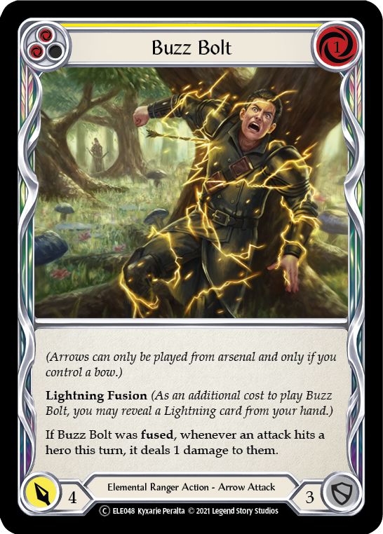 Buzz Bolt (Yellow) [U-ELE048] (Tales of Aria Unlimited)  Unlimited Normal | Total Play