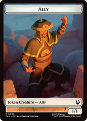 Ally (0006) // Soldier (0002) Double-Sided Token [Avatar: The Last Airbender Tokens] | Total Play