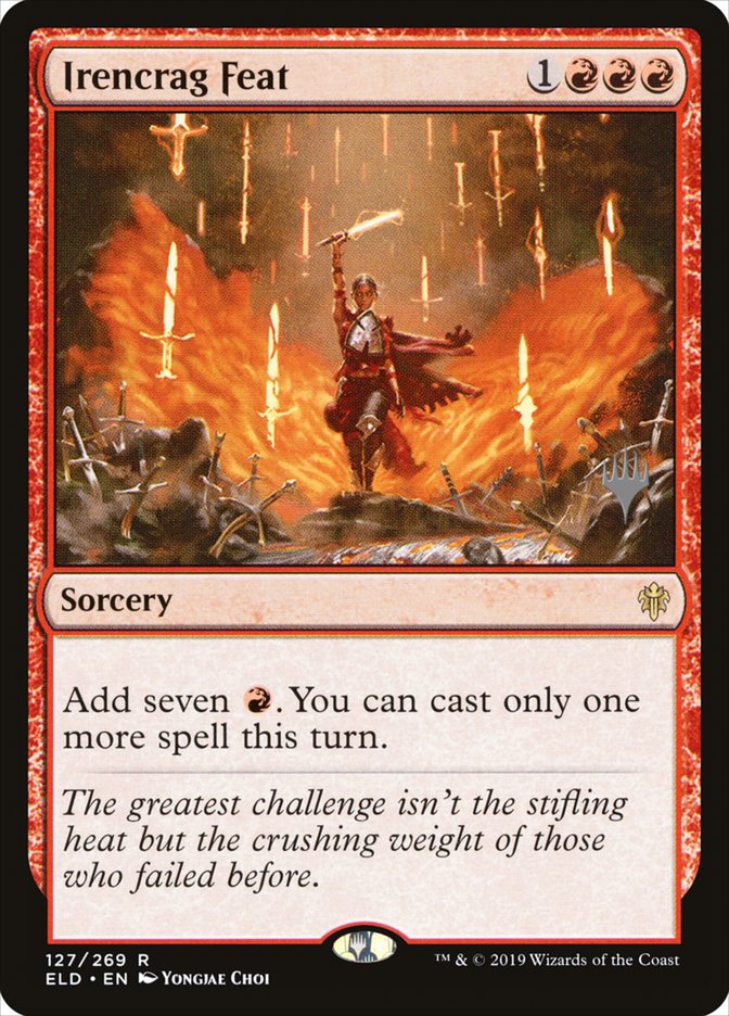 Irencrag Feat (Promo Pack) [Throne of Eldraine Promos] | Total Play