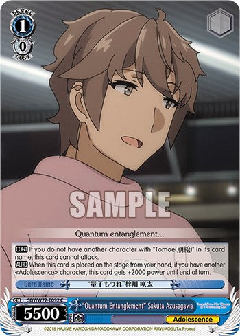 "Quantum Entanglement" Sakuta Azusagawa [Rascal Does Not Dream of a Dreaming Girl] | Total Play