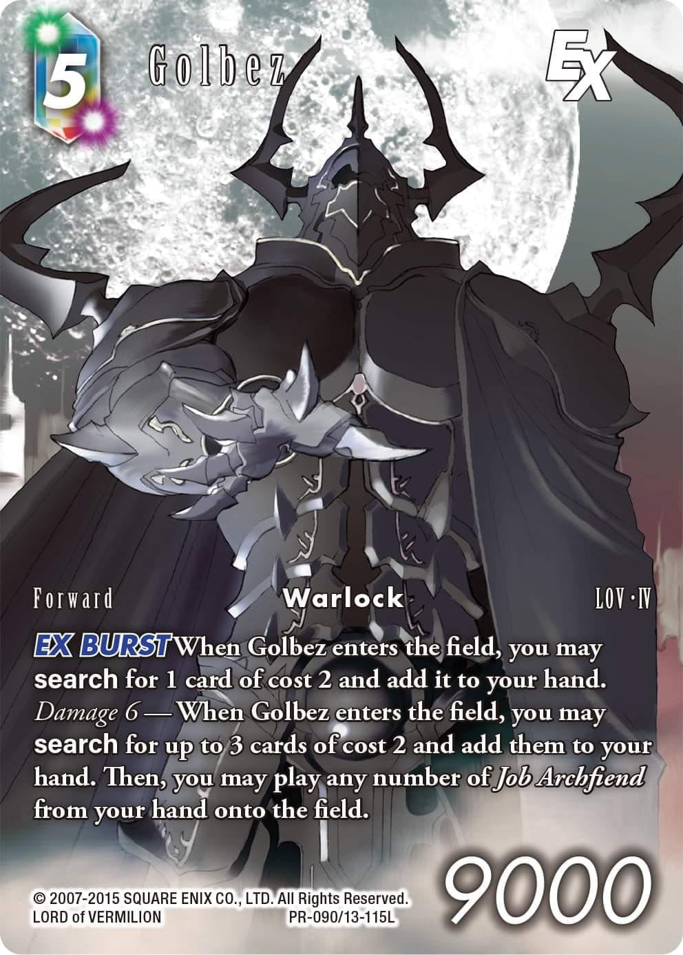 Golbez [Opus XIII Promo Cards] | Total Play