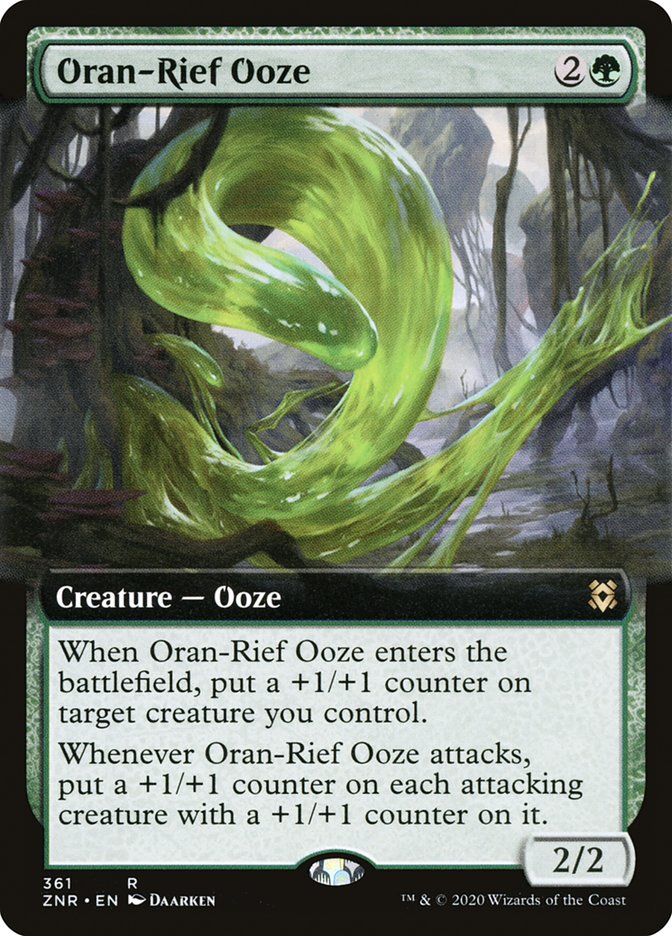 Oran-Rief Ooze (Extended Art) [Zendikar Rising] | Total Play
