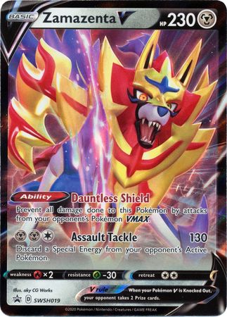 Zamazenta V (SWSH019) [Sword & Shield: Black Star Promos] | Total Play