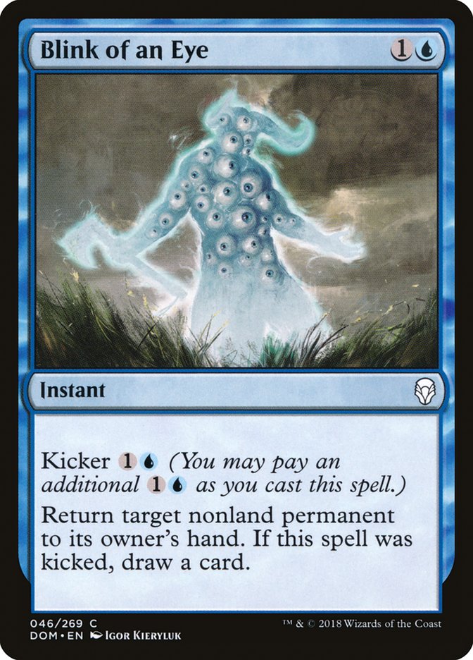 Blink of an Eye [Dominaria] | Total Play