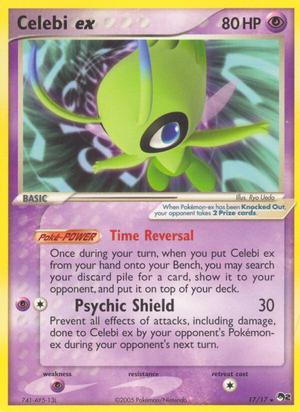Celebi ex (17/17) [POP Series 2] | Total Play