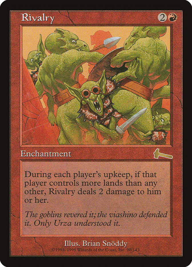 Rivalry [Urza's Legacy] | Total Play