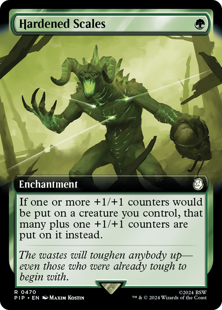 Hardened Scales (Extended Art) [Fallout] | Total Play