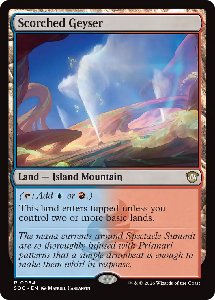 Scorched Geyser [Secrets of Strixhaven Commander] | Total Play