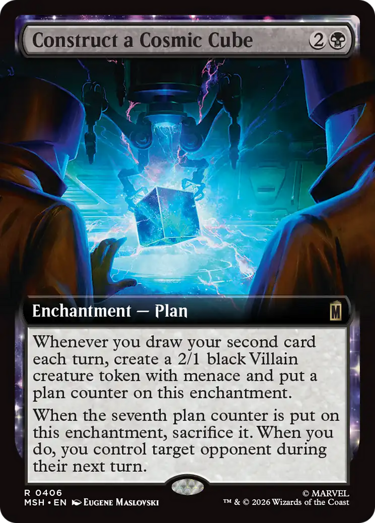 Construct a Cosmic Cube (Extended Art) [Marvel Super Heroes] | Total Play