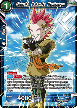 Minotia, Calamity Challenger (BT14-052) [Cross Spirits] | Total Play