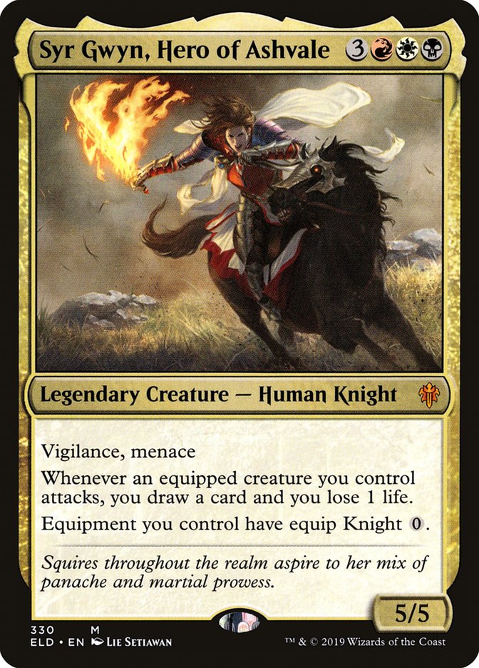 Syr Gwyn, Hero of Ashvale [Throne of Eldraine] | Total Play