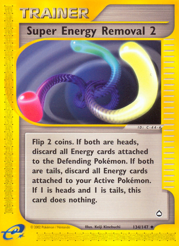 Super Energy Removal 2 (134/147) [Aquapolis] | Total Play