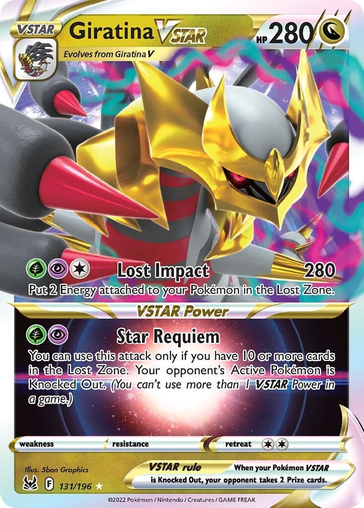 Giratina VSTAR (131/196) (Jumbo Card) [Sword & Shield: Lost Origin] | Total Play