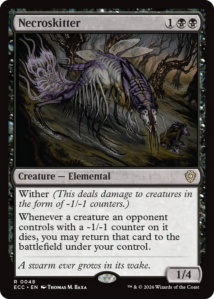 Necroskitter [Lorwyn Eclipsed Commander] | Total Play