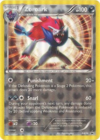 Zoroark (BW19) (Jumbo Card) [Black & White: Black Star Promos] | Total Play
