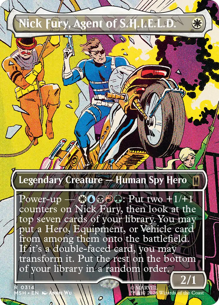 Nick Fury, Agent of S.H.I.E.L.D. (Borderless) [Marvel Super Heroes] | Total Play