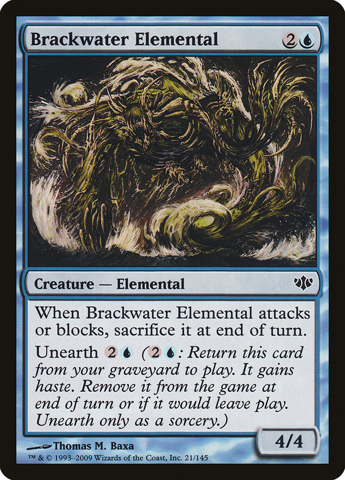 Brackwater Elemental [Conflux] | Total Play