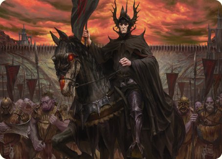 The Mouth of Sauron Art Card [The Lord of the Rings: Tales of Middle-earth Art Series] | Total Play