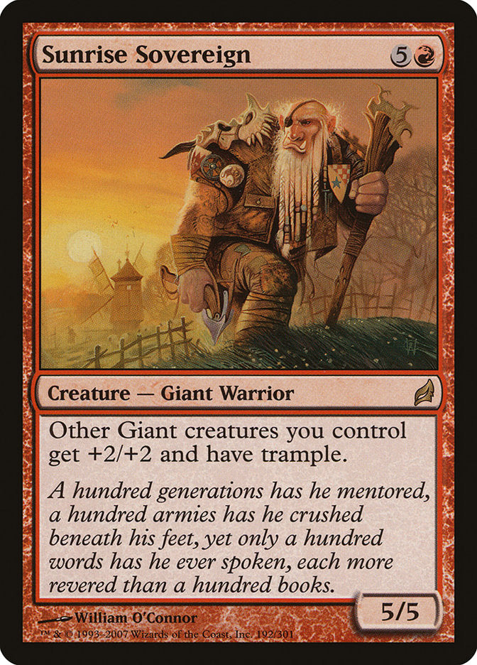 Sunrise Sovereign [Lorwyn] | Total Play