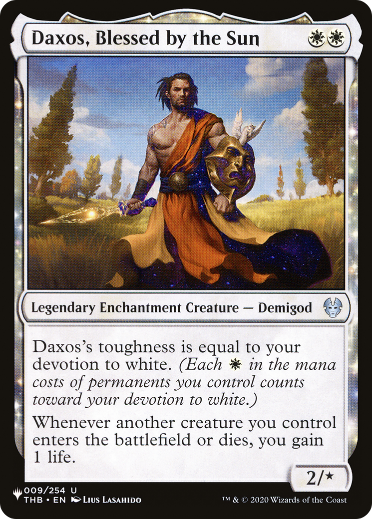 Daxos, Blessed by the Sun [The List Reprints] | Total Play