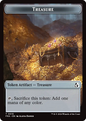 Angel (0003) // Treasure Double-Sided Token [Reality Fracture Tokens] | Total Play