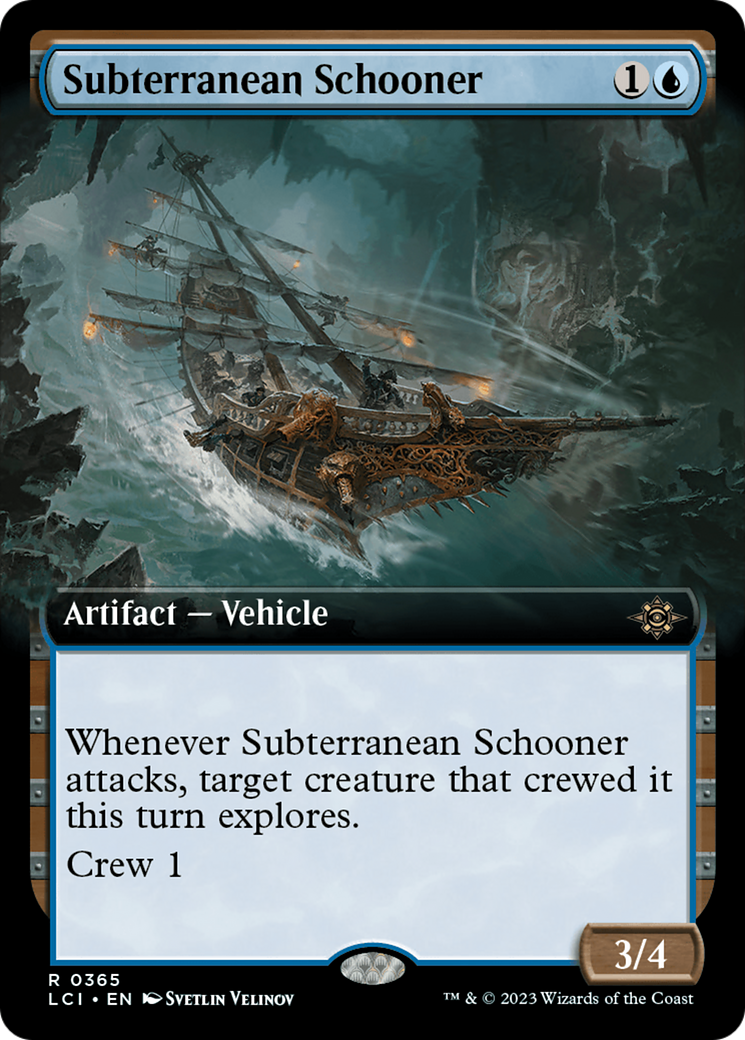 Subterranean Schooner (Extended Art) [The Lost Caverns of Ixalan] | Total Play