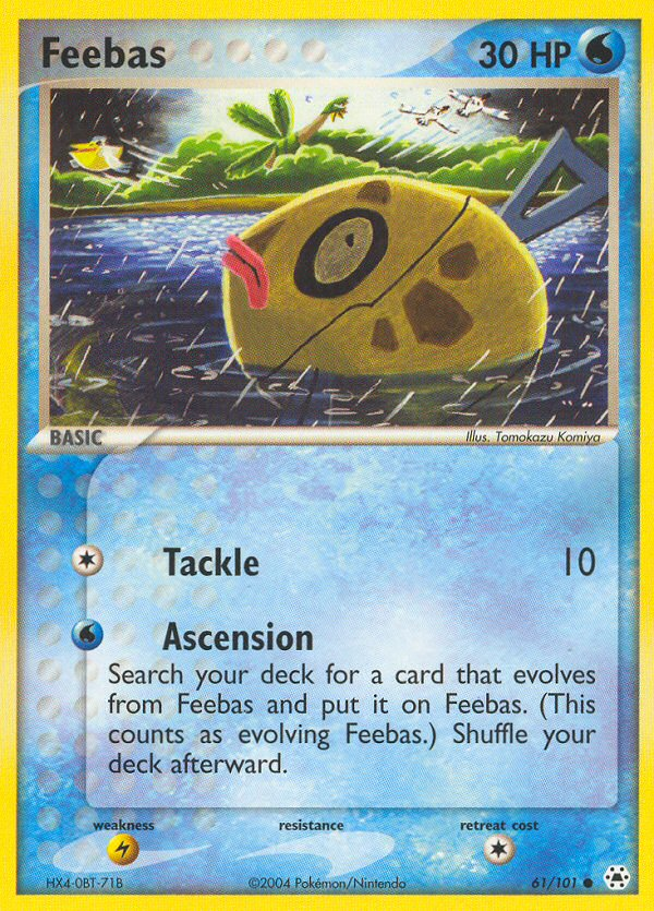 Feebas (61/101) [EX: Hidden Legends] | Total Play