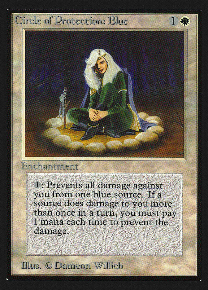 Circle of Protection: Blue [Collectors' Edition] | Total Play