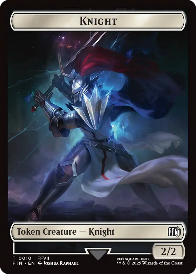 Hero (0003) // Knight Double-Sided Token [FINAL FANTASY Tokens] | Total Play